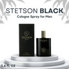 Stetson Black Cologne for Men Spray 3.4 Ounces