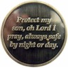 The Christian World Silver Tone ful Protector Son Pocket Token
