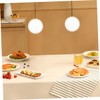 MAGICLULU Frosted White Glass Globe Lamp Shade Replacement Milk Glass