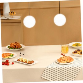 MAGICLULU Frosted White Glass Globe Lamp Shade Replacement Milk Glass Ball Lampshade Covers Opal Sphere Shade for 4cm