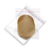 200 Pack 4" x 4" Thick Clear Resealable Self Seal
