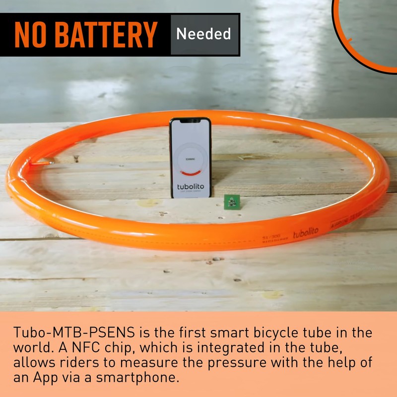 Tubolito MTB-PSENS Smart Bicycle 27.5 x 1.8-2.5" Tube 42mm Presta