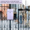 Yaocom Metal Donation Cash Box Collection Safe Suggestion Box with