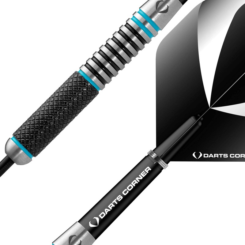 DESIGNA DARTS Corner Marine Steel Tip Darts Set 80% Tungsten