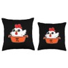 Chicken Pot Pie Funny Sarcastic Tee Throw Pillow