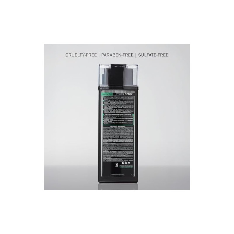 Shampoo Vegano TRUSS Vegan Detox Shampoo 300ml Remueve Impurezas