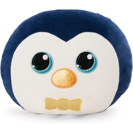 NICI Pillow GLUBSCHIS Owl Lowidou 35x30cm - pink - Fluffy stuffed animal pillow for boys, girls, babies, and stuffed animal lovers, ideal for home, daycare, or on the go | 62207