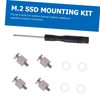 TEHAUX 1 Set SSD Mounting Screw Kit for Motherboards Durable