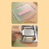 Lunch Box with Lid 5 Compartments Heat Preservation Stainless Steel