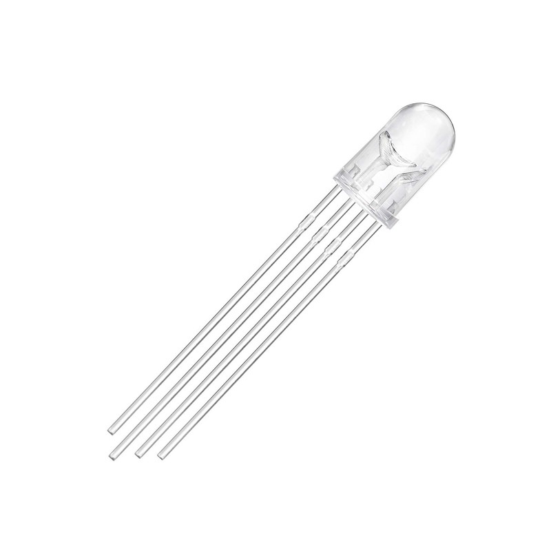 CHANZON 100 pcs 5mm RGB Multicolor LED Diode Lights Common