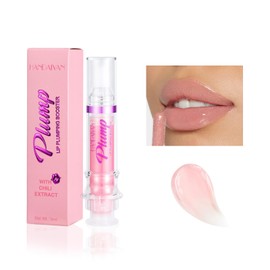 Liayozl Lip Plumper Gloss, Plumping Lip Oil with Chili Extract, Spicy Lip Plumper for Women Girls, Fuller Lips Instantly, Moisturizing, High-Shine and Moisturizing (01#)