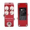 Distortion Effect Metal Shell Red True Bypass Foot Switch for