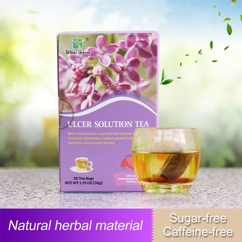 Wins Town Ulcer Solution Tea, Regulate Gastritis, Stomachache and Various