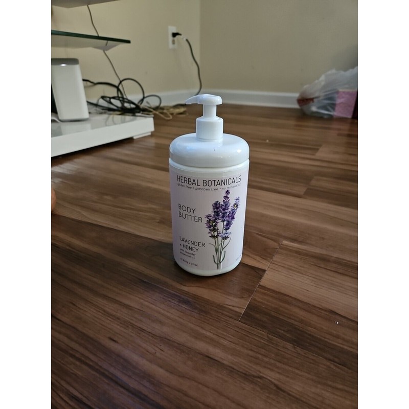 Herbal Botanicals Lavender + Honey Body Butter w/ Lavender Essential