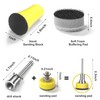 Sanding Discs 1 Inch 120 PCS Wet/Dry Sandpaper Hook and
