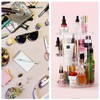 Cosmetic Make Up Organiser, 360° Rotating Storage, Transparent Adjustable Multifunctional