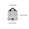 Spring Hinge RLECS 2PCS 66mm/2.6inch Spring Loaded Door Self Closing
