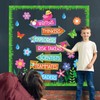 Spring Bulletin Board Spring Floral Careers Signpost Flower Paper Cutouts