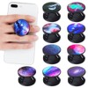 Honoson 9 Pieces Cell Phone Grip Holder Collapsible Holder Colorful