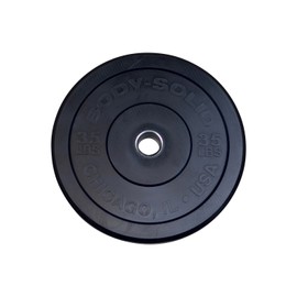 Body-Solid Chicago Extreme Bumper Plate - Rubber Weight Plates, Olympic Bumper Plates, Barbell Plates, Bumper Weights