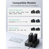 llano 2-Pack LP-E10 Batteries & 20W Fast Charger Set -