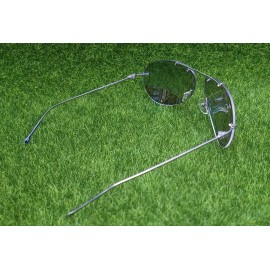 REVO AIR 2 Satin Chrome Polarized Photochromic Blue Sunglasses - RE 1191 03 BLP