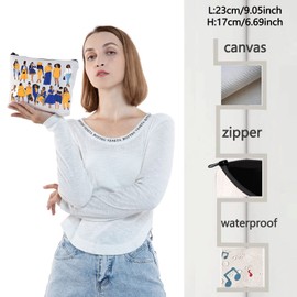 WZMPA Sigma Gamma Rho Parafernalia Sorority Sisters Gift Sorority SGR Makeup Zipper Bag Sorority Griek Merchandise, Sororidad SGR, Bolsa de cosméticos