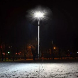 Unbranded Portable Outdoor Camping Lamp 15000lm Telescopic COB DC 12V LED Fishing Light