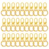 sourcing map 30pcs Lobster Claw Clasp Keychains Swivel Trigger Clips