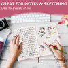 LRANKAI A5 Lined Journal Notebook for Girls Women,192 Pages Hardcover