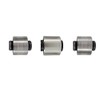 Geinqiay 3 Pcs Rear Suspension Knuckle Bushing Kit Fits for