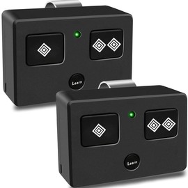 for Ghost AXS1 AXP1 Remote Transmitter,3-Button Remote Transmitter for Automatic Gate Openers, Partymode, Compatible with Ghost Controls Single/Dual Control Opener Systems