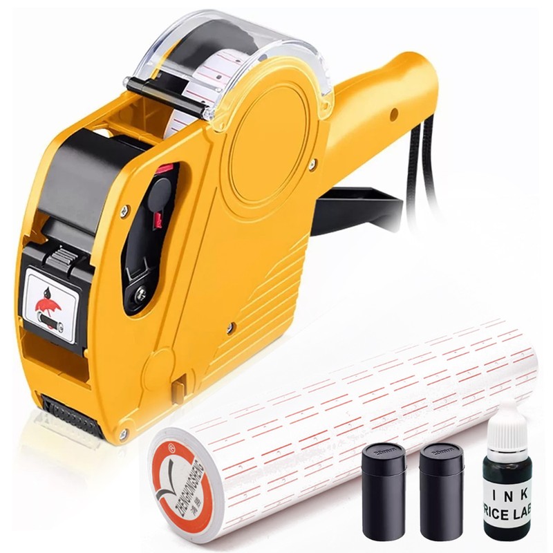 Multifunctional ABS Commodity Price Label Printer 8 Bits Practical Supermarket