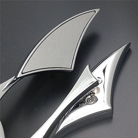 SMT-Chrome Spear Blade Mini mirrors Compatible With GSXR 600 750 1000 1300 Hayabusa GSX-R [B075VMJ8DB]