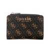GUESS Laurel Ii - portafolios con cierre para mujer, marrón