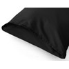 Amolavet Cushion Cover 40 x 80 cm, Black, Set of
