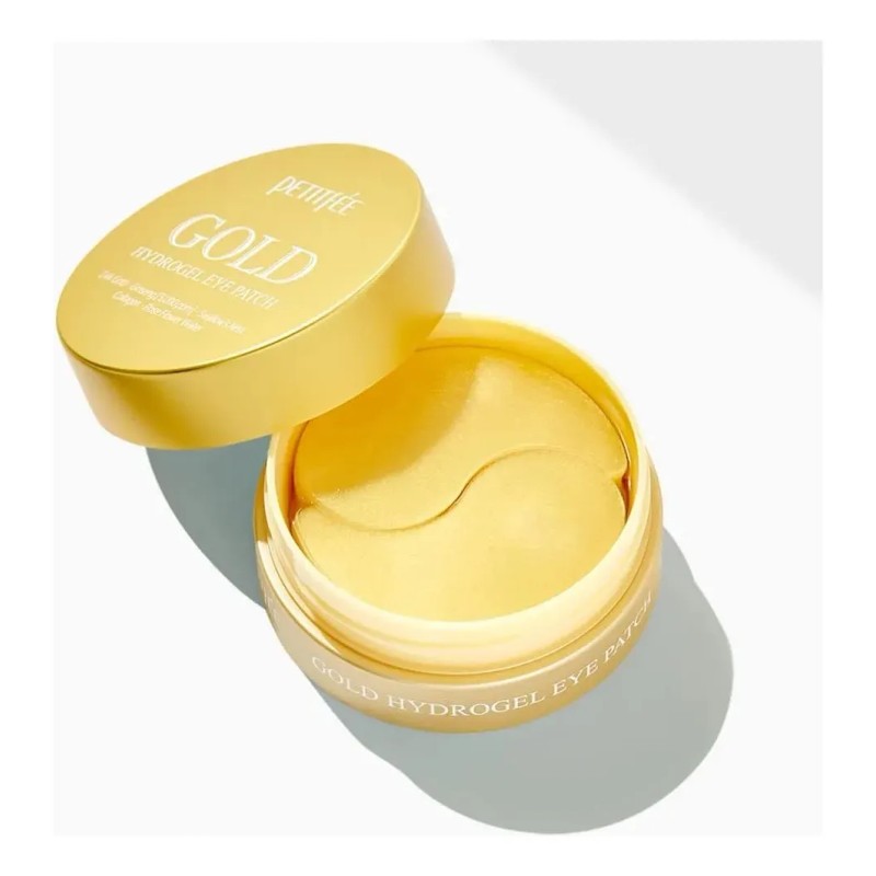 Parches Ojos Petitfée 60 Pzas Oro 24k Ginseng Hidratación