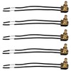 Creative Hobbies® 5 Pack of Rotary On/Off Switches, Single Circuit,