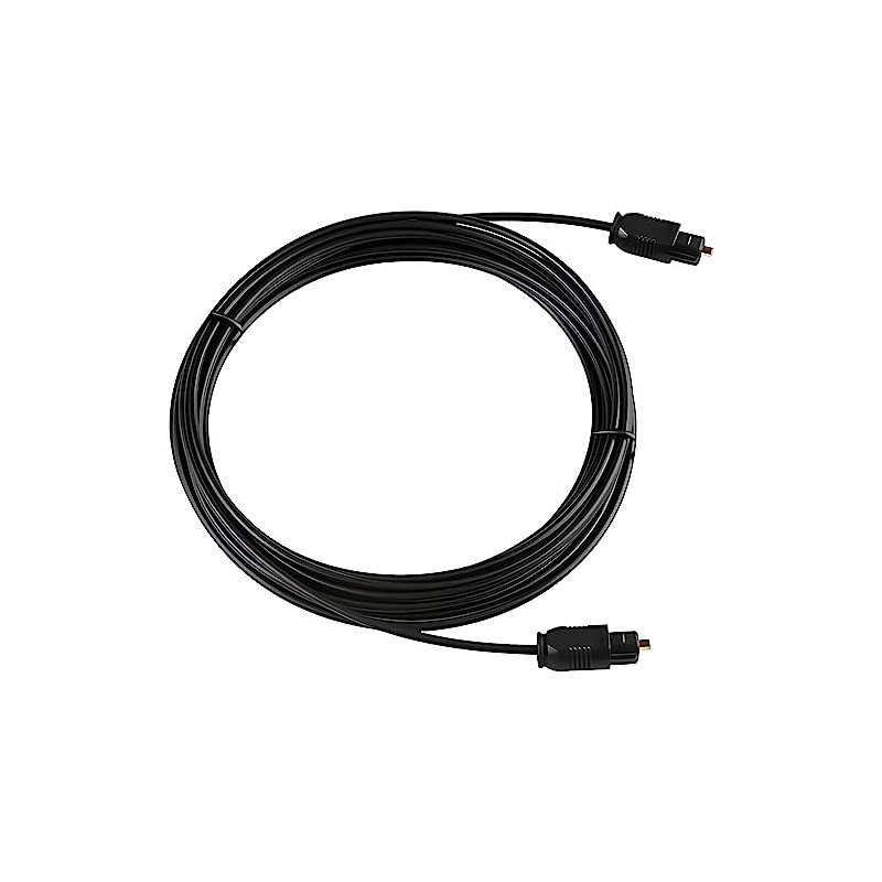 Protronix Digital Audio Optical Toslink Fiber Optic Cable, 10 Feet