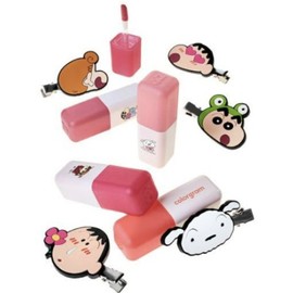 COLORGRAM Nude Blur Tint &  SHINCHAN Hair Pin Set 2items [COLORGRAM X SHINCHAN Limited Special], Color:20 Cherry Letter