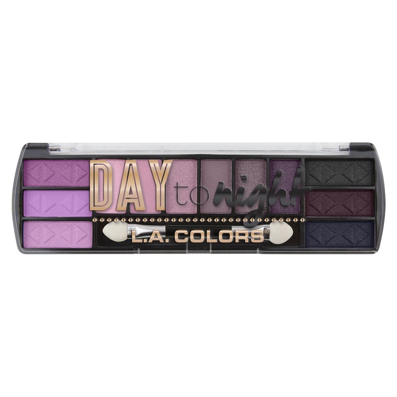 L.A. COLORS Day to Night 12 Color Eyeshadow, Daybreak CES429
