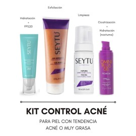 Kit Control Acné Para Piel Con Tendencia O Muy Grasa