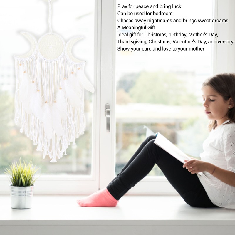 Dream Catcher Hand Woven Minimalist Home Wall Decoration for Living
