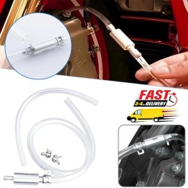 Universal 2Set Brake Bleeder Hose - One Way Check Valve Tube Bleeding Kit for CarMotorcyle