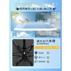 (Folds up neatly in 3 seconds) Memory Foam Parasol Folding