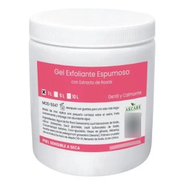 Exfoliante Facial Agua De Rosas Piel Sensible A Granel 1l