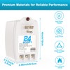 24VAC 40VA Plug Doorbell Transformer Compatible with Ring, Blink, Nest