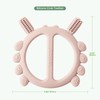 Haakaa Silicone Crab Baby Teether,Teething Toys,360°Baby Toothbrush Head for Infant