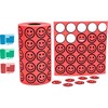 Carewon 2500 Bingo Chips, Red (1 of 3 Colors), ¾”,