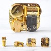 Gueiddi Music Box Mechanism, Jingle Bells 18 Note Musical Movement